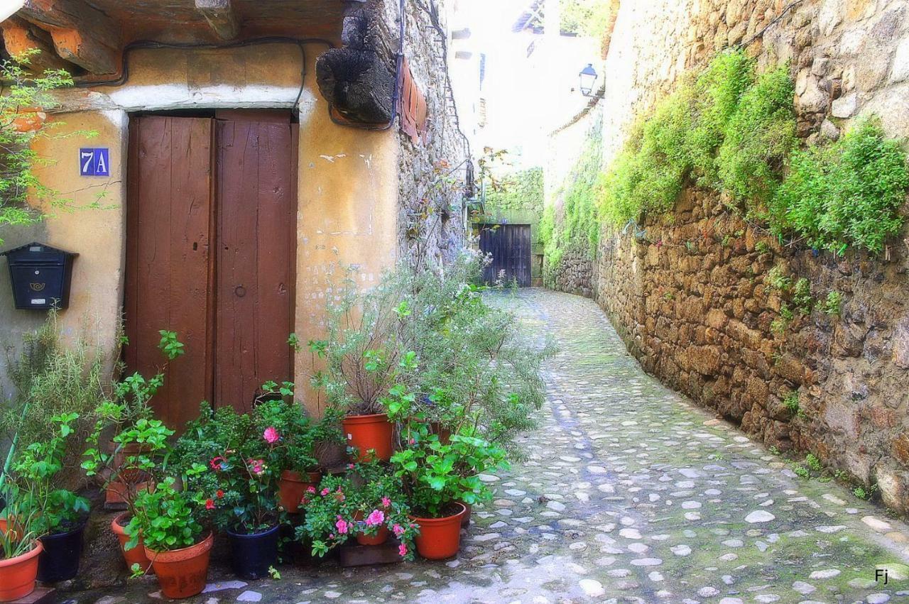 Casa Rural Estrela San Martín de Trevejo Exterior foto